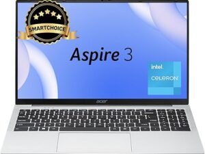 Acer [SmartChoice Aspire 3 Laptop Intel Core Celeron N4500 Processor Laptop (8 GB LPDDR4X SDRAM/512 GB SSD/Win11 Home/38 WHR/HD Webcam) A325-45...