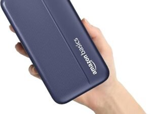 Amazon Basics 20000 mAh Power Bank | 22.5W Fast Charging | Dual Output & Input | Charge 3 Devices Simultaneously | for Smartphones, TWS Earbuds,...