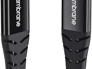 Ambrane Type-C to Lightning USB Cable, 22.5W Fast Charging, 480Mbps Data Sync Cable Compatible with iPhone, iPad, Macbook, iMac, AirPods, 1.25m...
