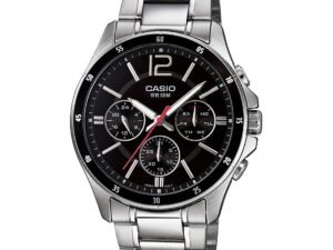 Casio Enticer Analog Black Dial Men's Watch - MTP-1374D-1AVDF (A832)