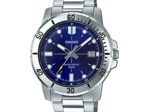 Casio Enticer Analog Blue Dial Men's Watch-MTP-VD01D-2EVUDF (A1364)