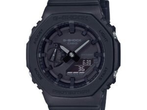 Casio G-Shock GA-2100-1A1DR Black Analog-Digital Dial Black Resin Strap Men's Watch Shock and 200M Water Resistant G987