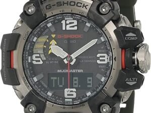 Casio G-Shock GWG-2000-1A3DR Gray IP Multi-Coloured Analog-Digital Dial Military Green Resin Strap Men's Watch Mud Resistant Barometer Altimeter G1176