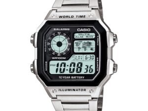 Casio Youth Series Digital Black Dial Men's Watch - AE-1200WHD-1AVDF(D099)