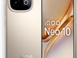 iQOO Neo 10 (Titanium Chrome, 12GB RAM, 256GB Storage) | Snapdragon 8s Gen 4 Processor & SuperComputing Chip Q1 | 7000 mAh Battery | Segment’s...