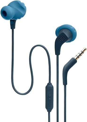 JBL Endurance Run 2, Sports in Ear Wired Earphones with Mic, Pure Bass, Sweatproof, Flexsoft eartips, Magnetic Earbuds, Fliphook & TwistLock...