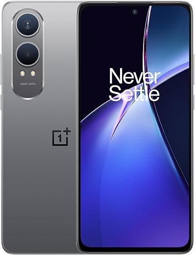 OnePlus Nord CE4 Lite 5G (Super Silver, 8GB RAM, 128GB Storage) | Lifetime Display Warranty | 5500 mAh Battery, 80W SUPERVOOC and Reverse Charging...
