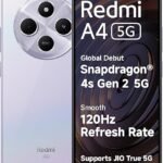 Redmi A4 5G (Sparkle Purple, 6GB RAM, 128GB Storage) | Global Debut SD 4s Gen 2 | Segment Largest 6.88in 120Hz | 50MP Dual Camera | 18W Fast Charging